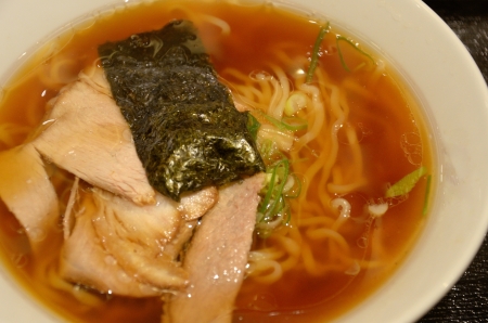 Japanese noodle with soup in Japanese styleの写真素材