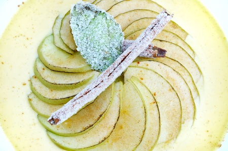 Delicious soups with nice decorate, Gourmet foodの写真素材