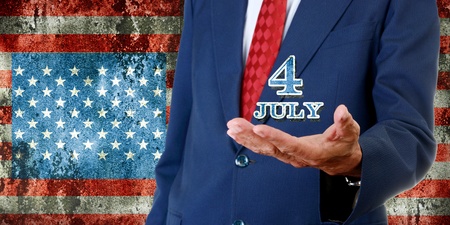 Independence Day conceptの写真素材