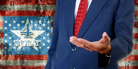 Independence Day conceptの写真素材