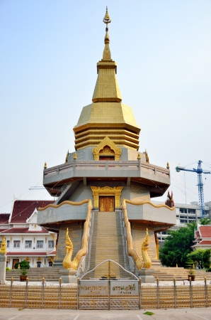 Pra Barom Tad Thuma Jedi, Udonthai, Thailandの写真素材