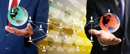 Social network business conceptの写真素材