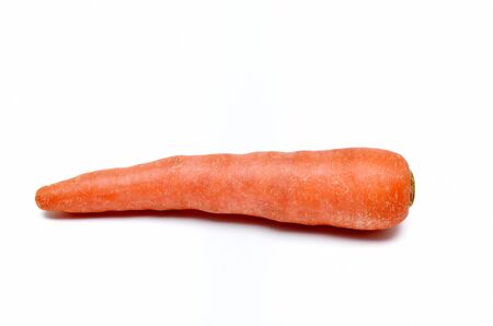 Carrot isolated on white の写真素材