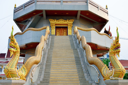Pra Barom Tad Thuma Jedi, Udonthani, Thailandの写真素材