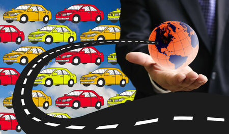 World demanding for new car concept, Car industrialの写真素材