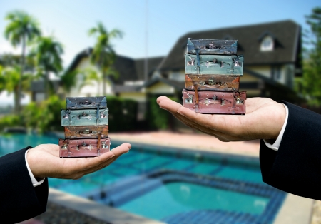 Travel booking conceptの写真素材