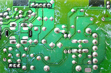 Computer board close up の写真素材