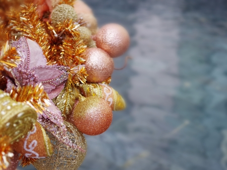 Christmas ornament decorationの写真素材