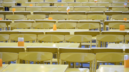 Outdoor tabel for dinnerの写真素材