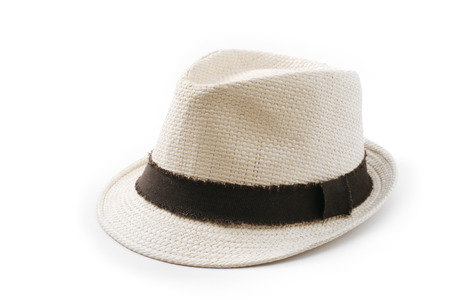 Hat isolated on white backgroundの写真素材