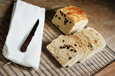 Raisin bread, Homemade bakery