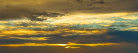 Dramatic sky with clouds