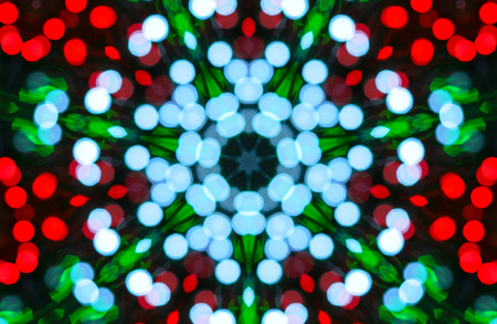 Abstract bokeh light pattern graphic