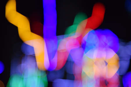 Abstract bokeh light defocused background