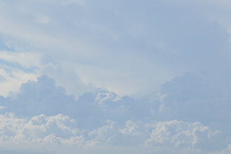 Group of clouds in sky, Nature backgroundの写真素材