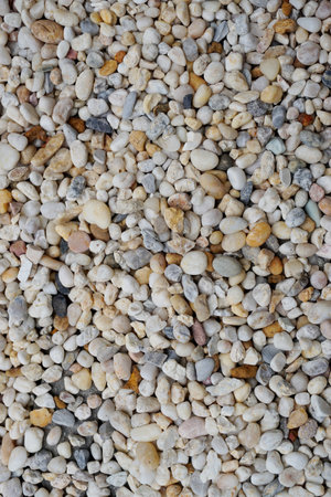 Small stone pattern background, Top viewの写真素材