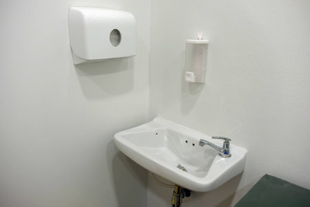White sinkの写真素材
