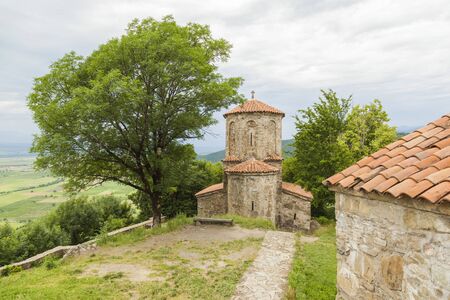 Alazani valley. The Nekresi Monastery. Georgia