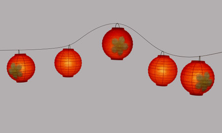 gift box open with red balloon heart flying, 3d illustrationの写真素材