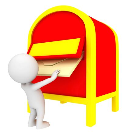 3d white peopleの写真素材