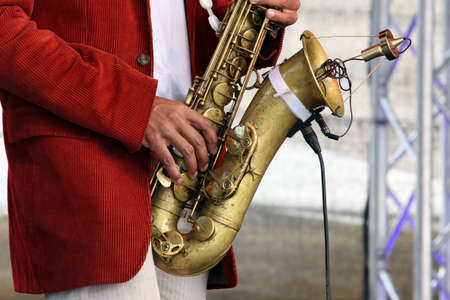 saxophoneの写真素材