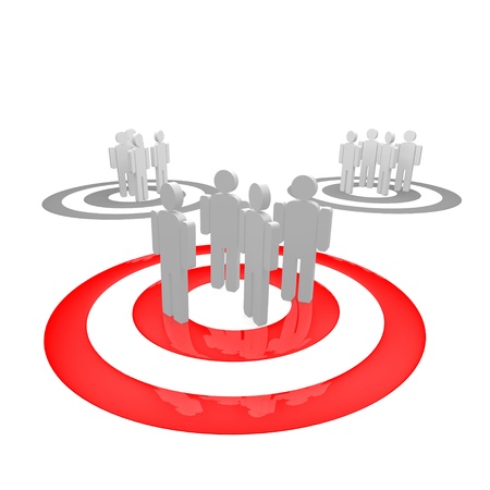 target groupの写真素材