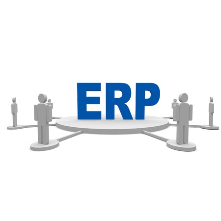 ERP wordの写真素材