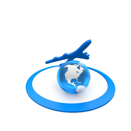 airplane onlineの写真素材