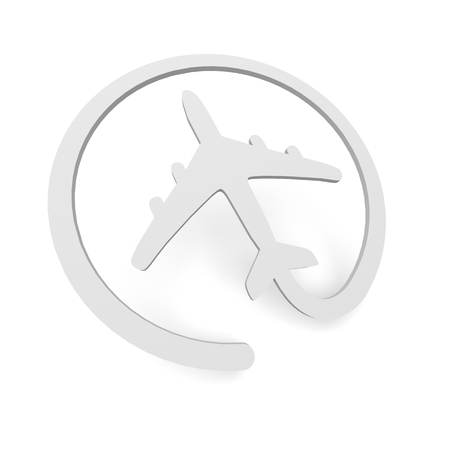 airplane onlineの写真素材