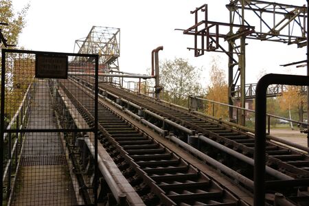 Conveyor belts in the Landschaftspark Duisburg-Nord
