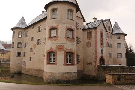 Water castle Glatt in Sulz am Neckarのeditorial素材