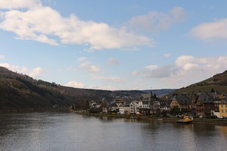 View of the Moselle and parts of Cochem