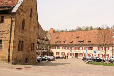 Inside of Maulbronn Monasteryの写真素材