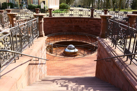 In the spa park of Bad Homburg in Hesseの写真素材