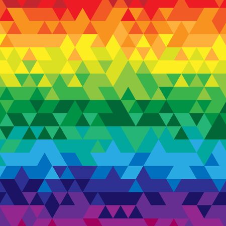 Colorful geometric shape abstract pattern.