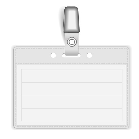 Badge Holderのイラスト素材