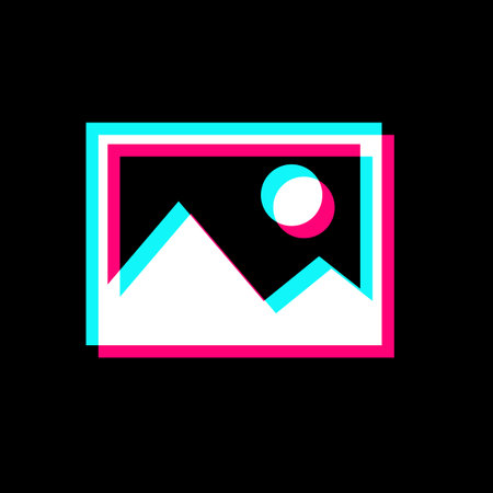Picture icon popular social network style