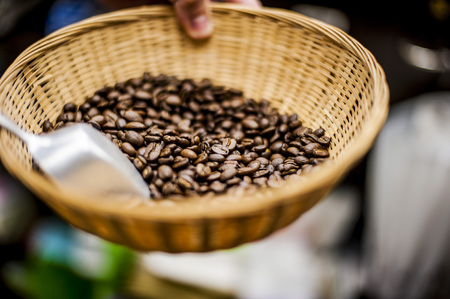 roasted coffee beans