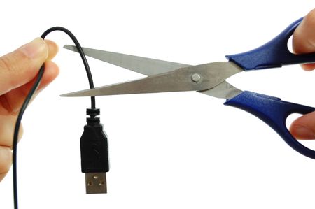 Connection cutの写真素材