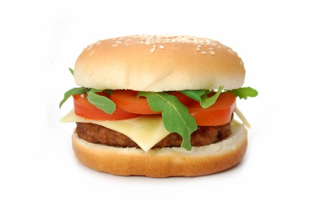 Cheeseburgerの写真素材