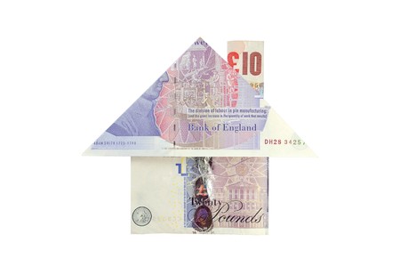 Money houseの写真素材