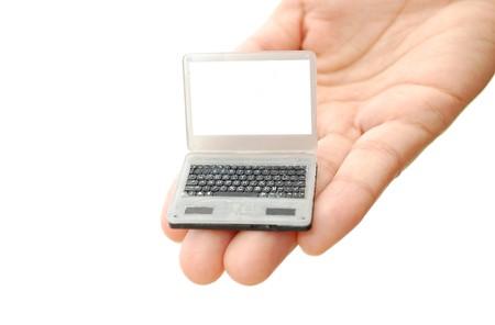 Laptopの写真素材