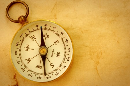 Vintage compass の写真素材