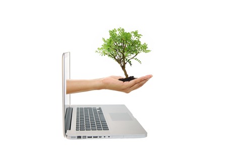 Green businessの写真素材