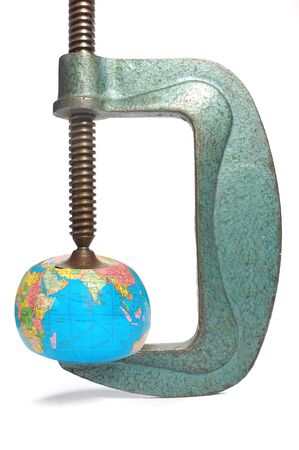 World under pressureの写真素材