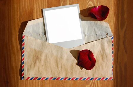 Love letter の写真素材