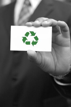 Recycle symbolの写真素材