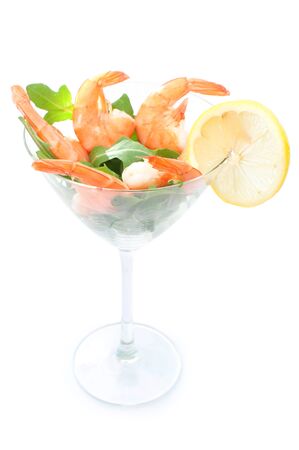 Shrimp appetizer の写真素材