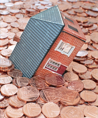 Mortgage debt の写真素材