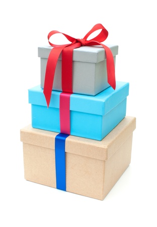 Gift boxes の写真素材
